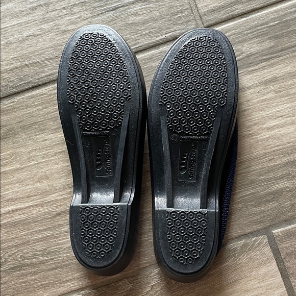 Spring Step Deep Blue Knit Slip-Ons - Picture 3 of 4